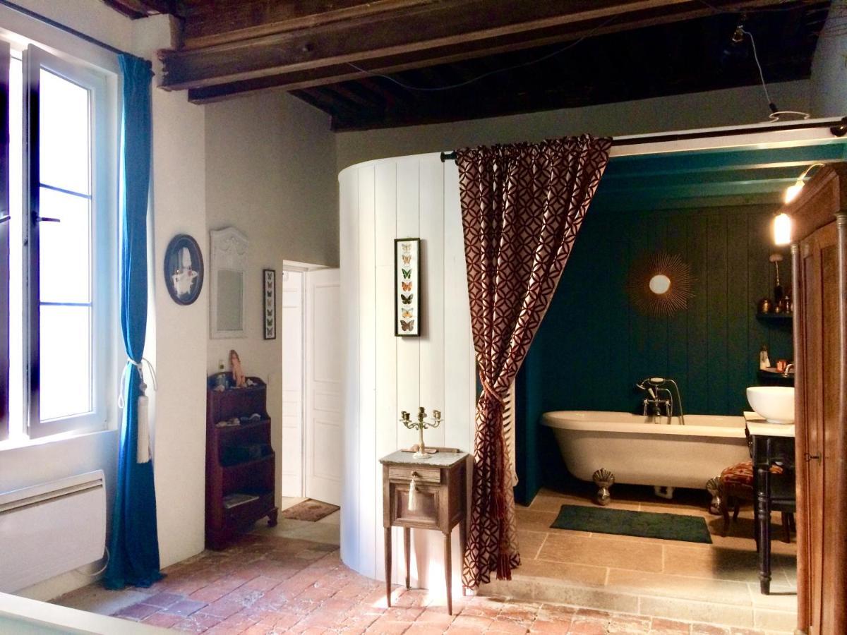Le Boudoir D'Artiste Panzió Semur-en-Auxois Kültér fotó